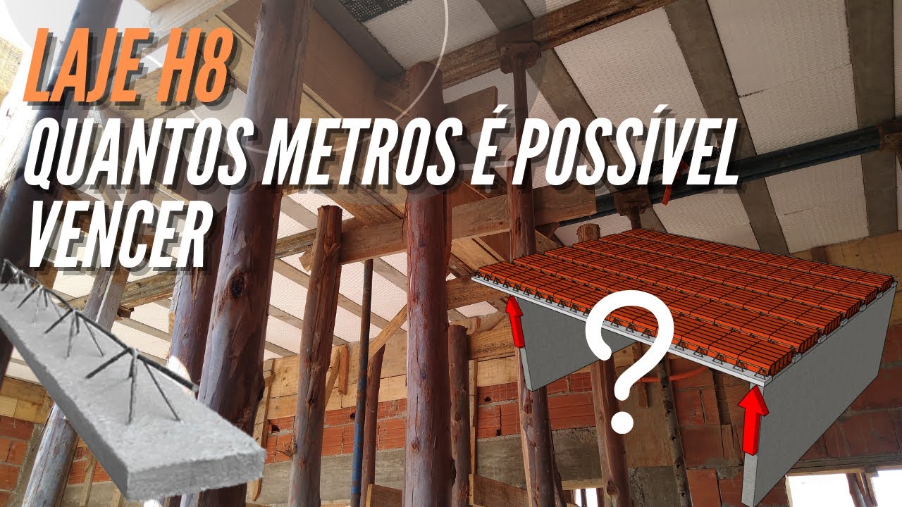 LAJE h8 vence quantos metros de vão