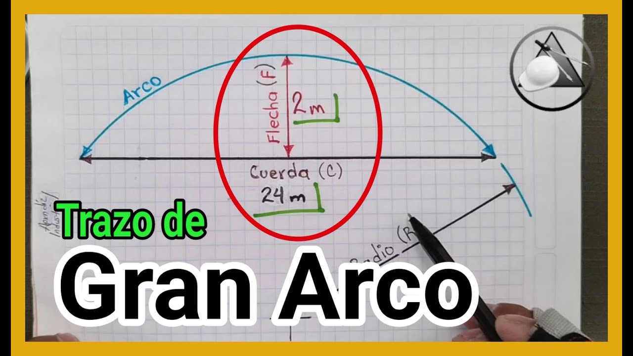 Trazo de Arco de gran Radio