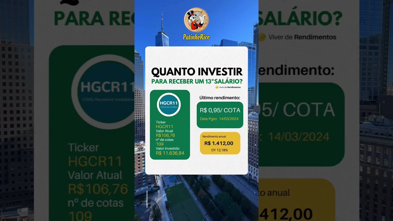Fa&ccedil;a voc&ecirc; mesmo o seu 13&deg;