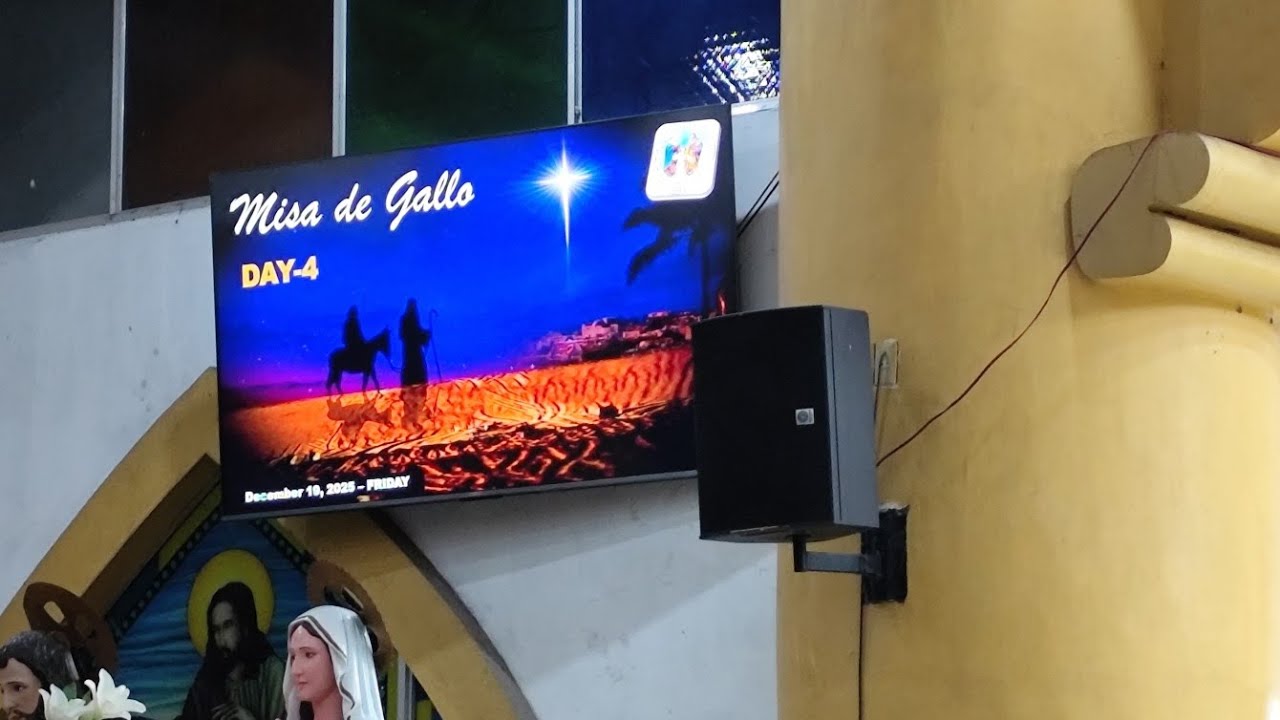 My 4th Misa de Gallo for 2025 | Inaantok at Hirap na makatulog. Pero go parin.