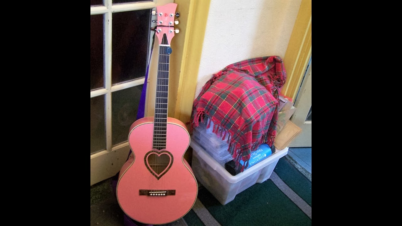 JJ Heart 3/4 Acoustic Guitar Review and Demonstration - Mike Culligan