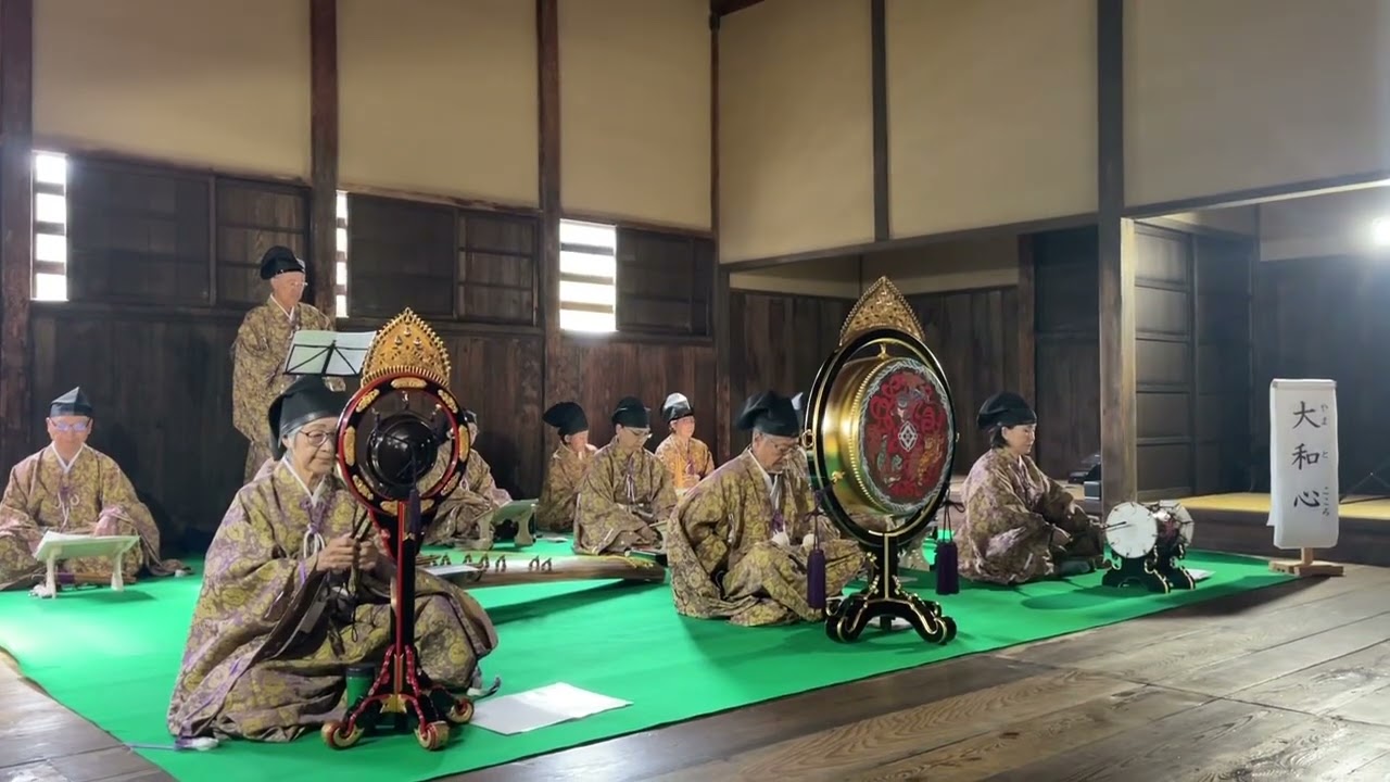 松代雅楽　松代文武学校にて　令和7(2025).11.03