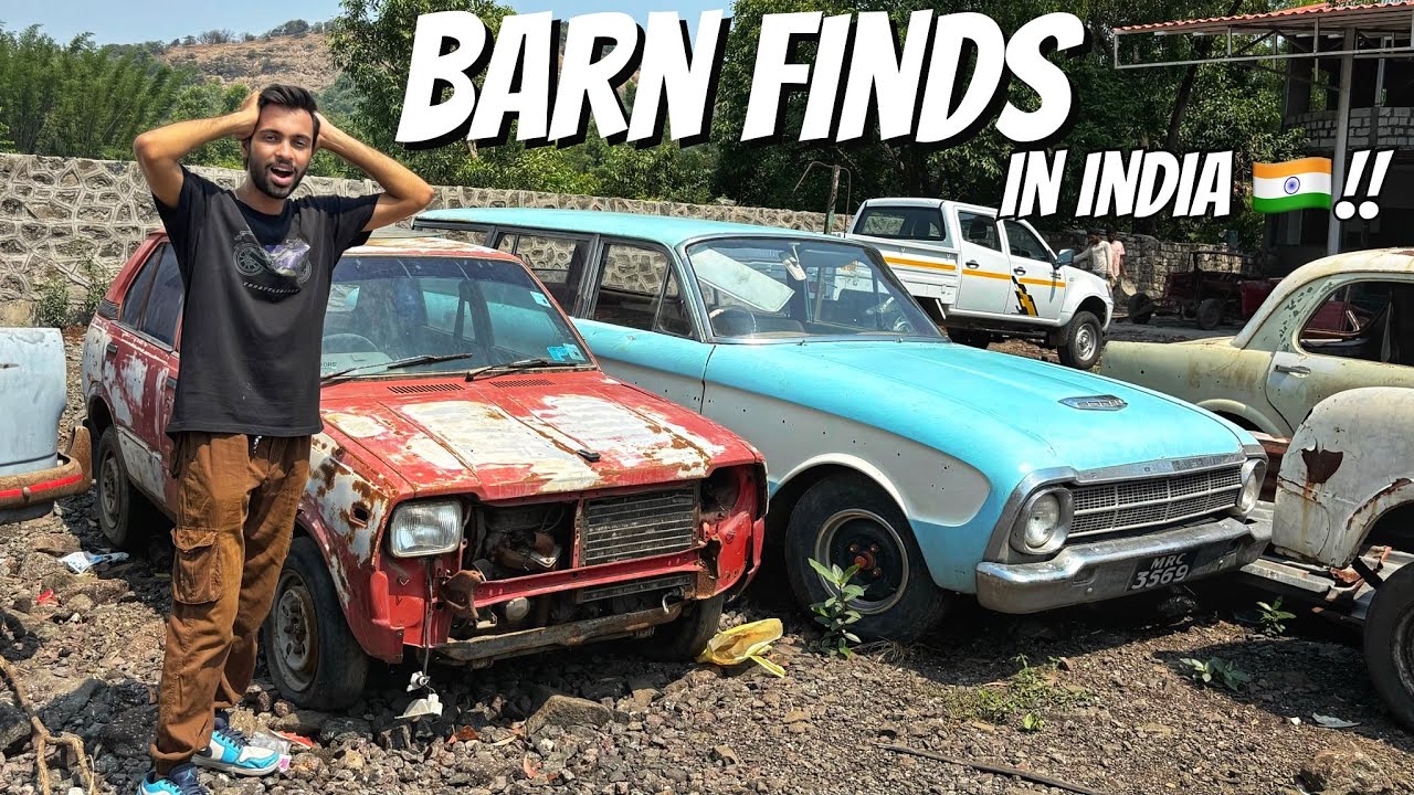 I Found Vintage Abandoned CARS worth 1,00,000,00 in Pune🇮🇳😱!!