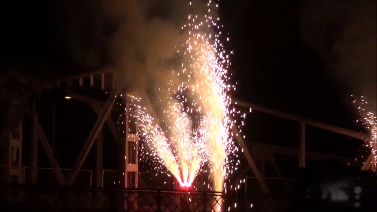 Volksfestfeuerwerk Roding 2017
