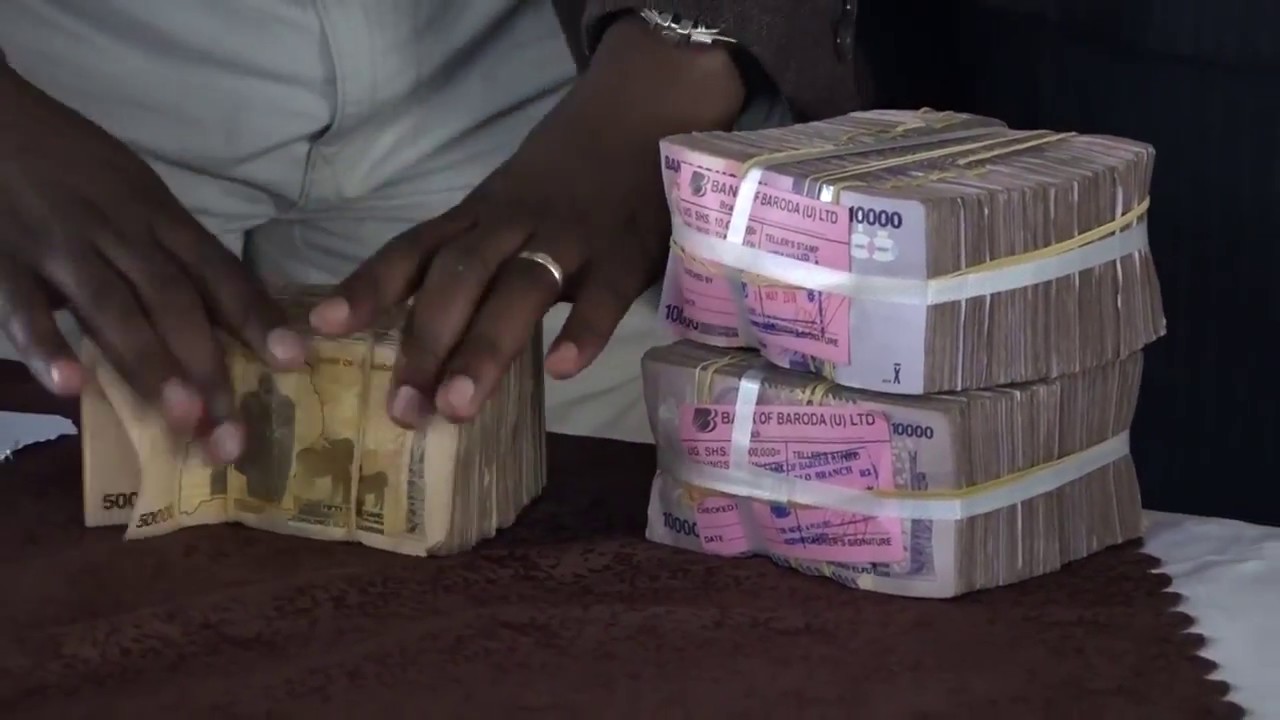 KING CEASOR from Kisoro storms Parliament with 50 million shillings Cash Donation