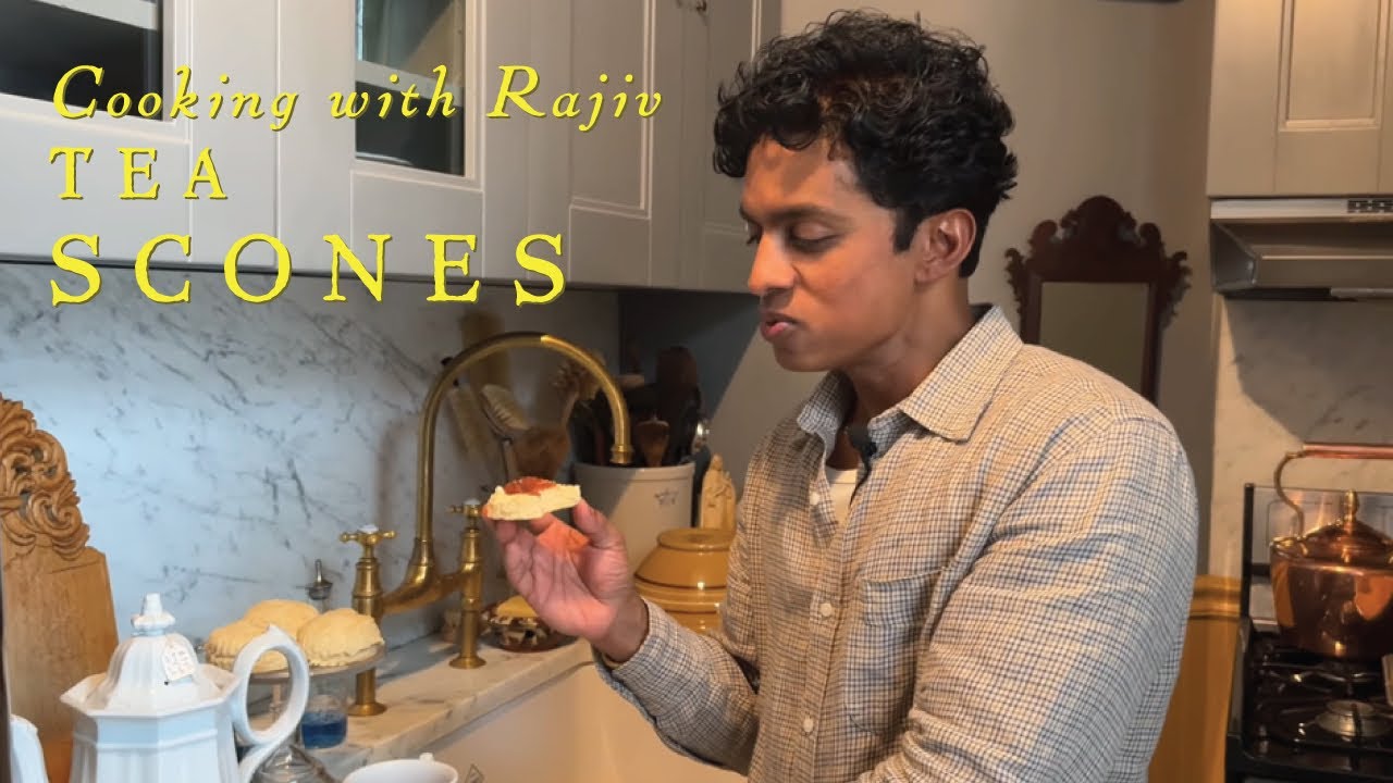 HOW TO MAKE SIMPLE SCONES FOR TEATIME  - With Rajiv Surendra
