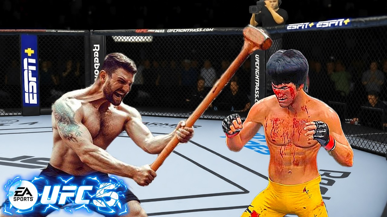 UFC5 Bruce Lee vs Kuvaldos EA Sports UFC 5