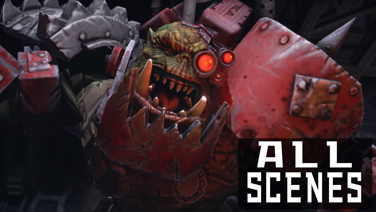 Warhammer 40,000: Space Marine - Warboss Grimskull | ALL SCENES