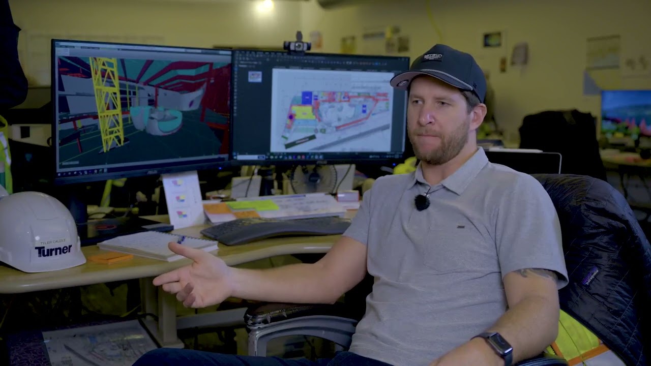 A Day in the Life of TYLER CAUDLE, Turner Construction