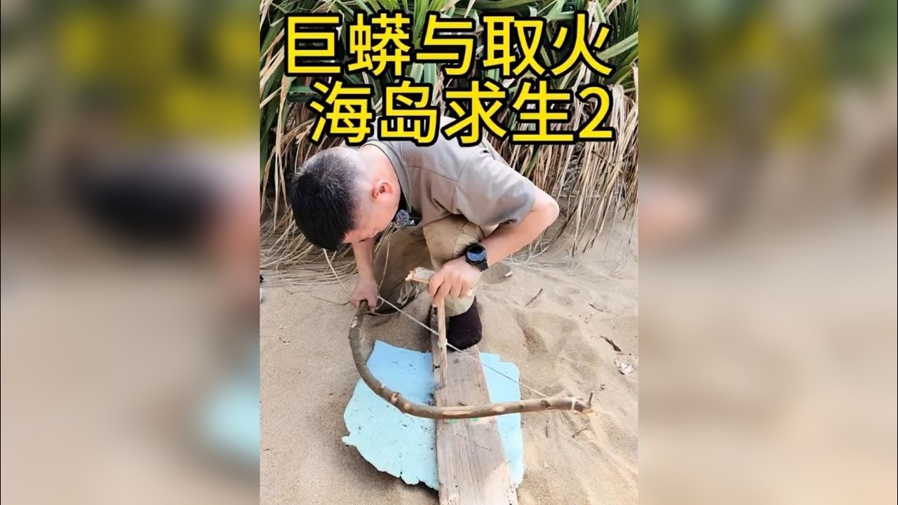 海岛求生二 菠萝终究还是跑路了，要是不走让他跟巨蟒打一架食物今天是解决了可惜还是没水