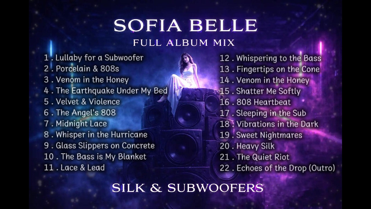 🎧 SOFIA BELLE - Dark Ambient Trap & ASMR Bass Mix [Full Album] | Whispering 808s