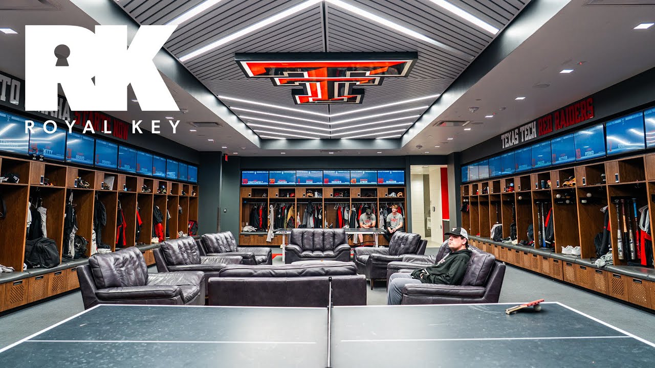 Inside the TEXAS TECH RED RAIDERS’ $15,000,000 BASEBALL Facility | Royal Key