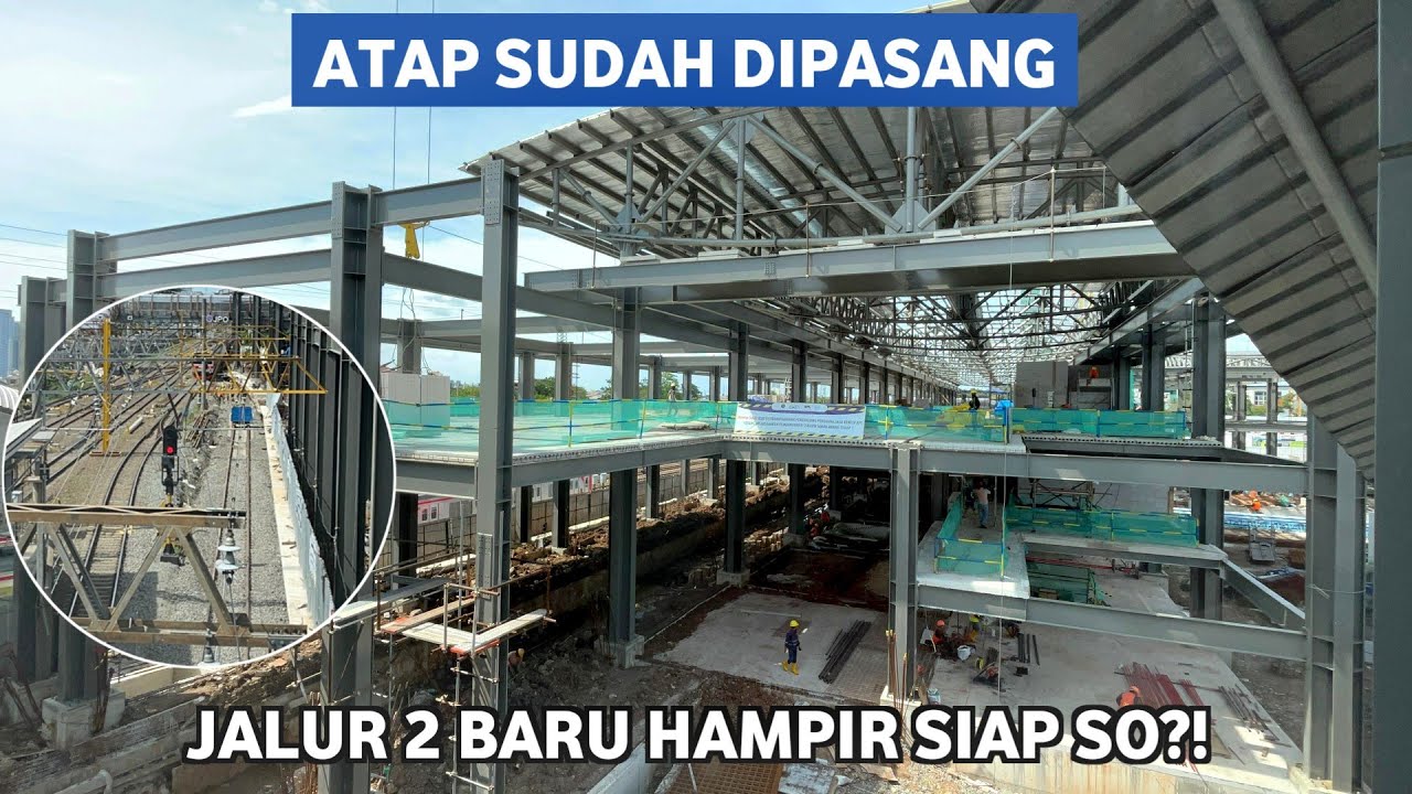 Update Pembangunan Stasiun Tanah Abang Tahap 1 (1 Desember 2024)