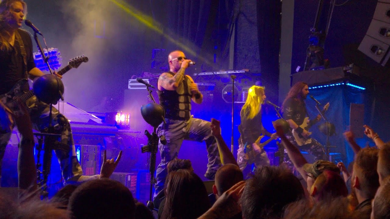 Sabaton - Swedish Pagans (HD) Live at Sentrum Scene,Oslo,Norway 26.03.2017
