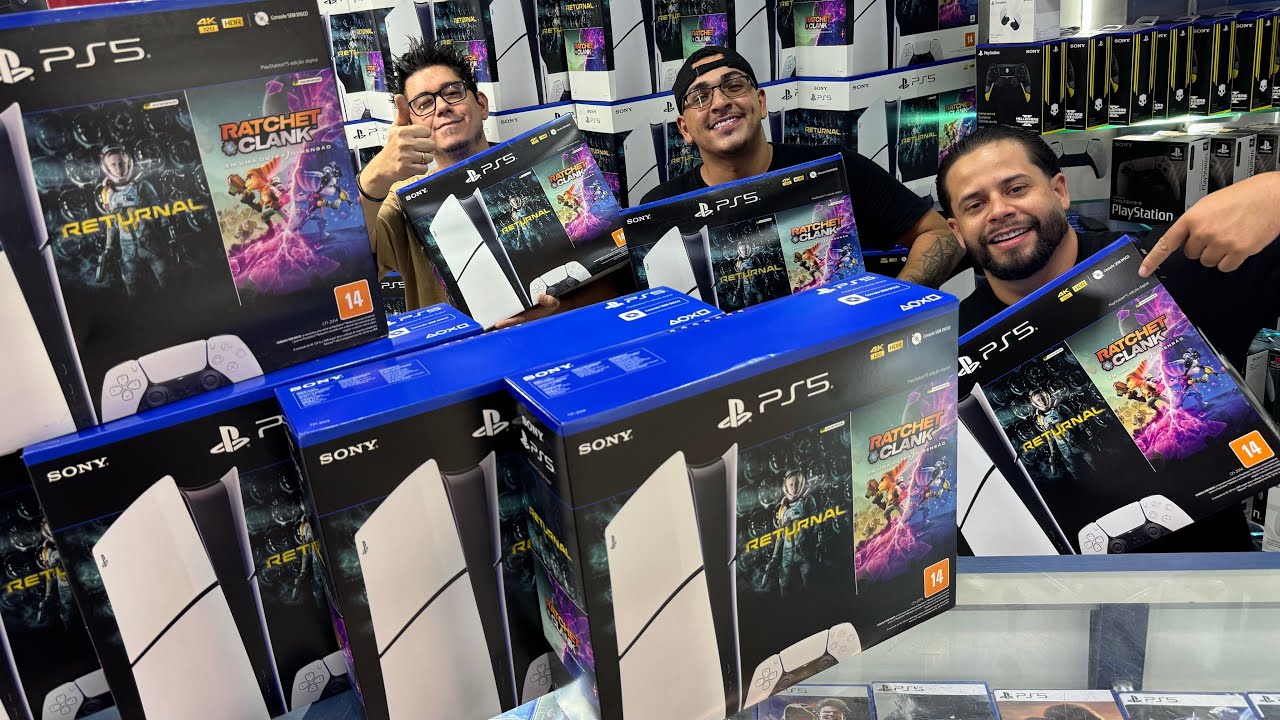 🚨 PS5 NOVO MAIS BARATO DO BRASIL!  🤩