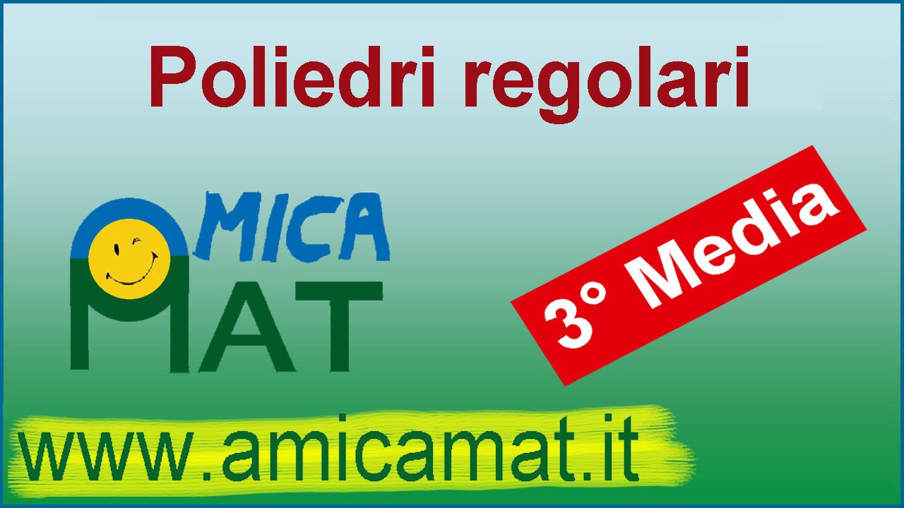 Poliedri regolari