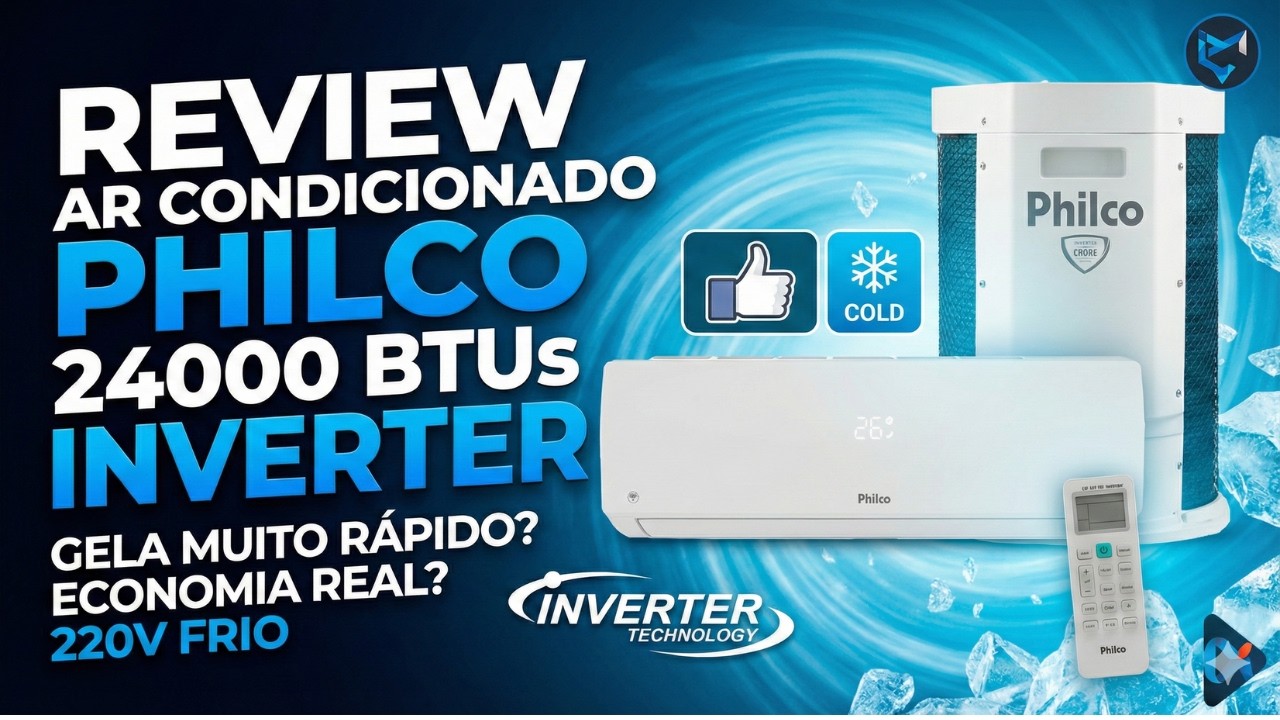 Ar Condicionado Philco 24.000 BTUs Inverter Vale a Pena em 2026 ? 🔥 Review Completo + Economia Real!