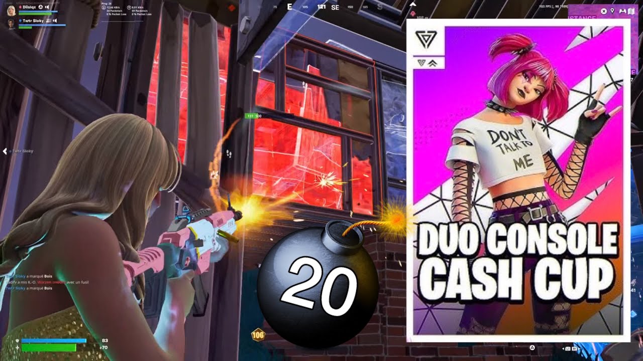 How we DROP a 20 KILLS in CONSOLE DUO CASH CUP