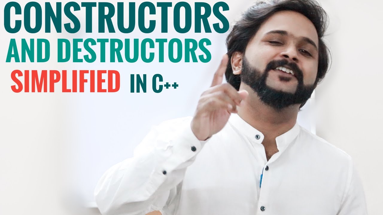 Constructors and Destructors in C++ Programming | Simplified |