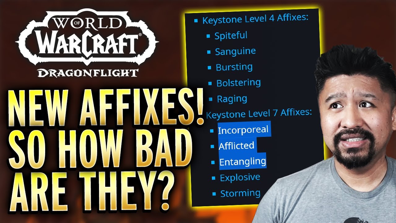 This Could Be BAD: THREE New Affixes Coming In Dragonflight Season 2!