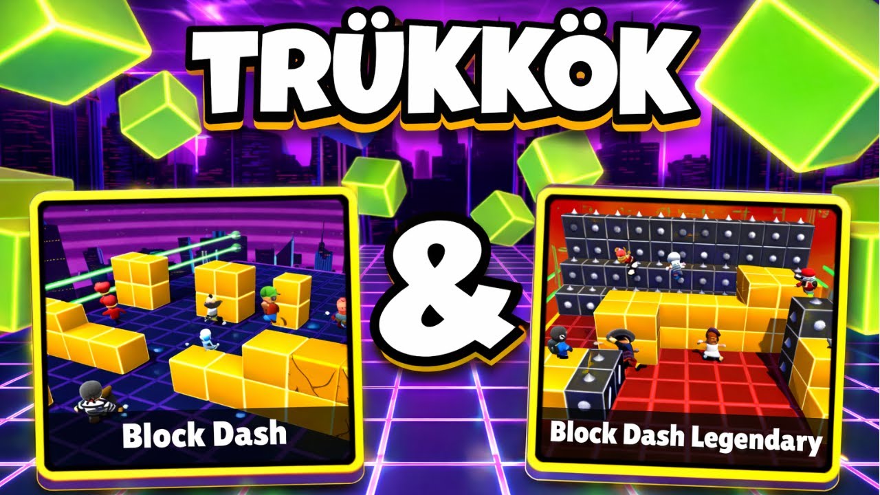 BLOCK DASH ÉS LEGENDARY BLOCK DASH TRÜKKÖK @blackman.0001 -el A STUMBLE GUYSBAN🤩🔥