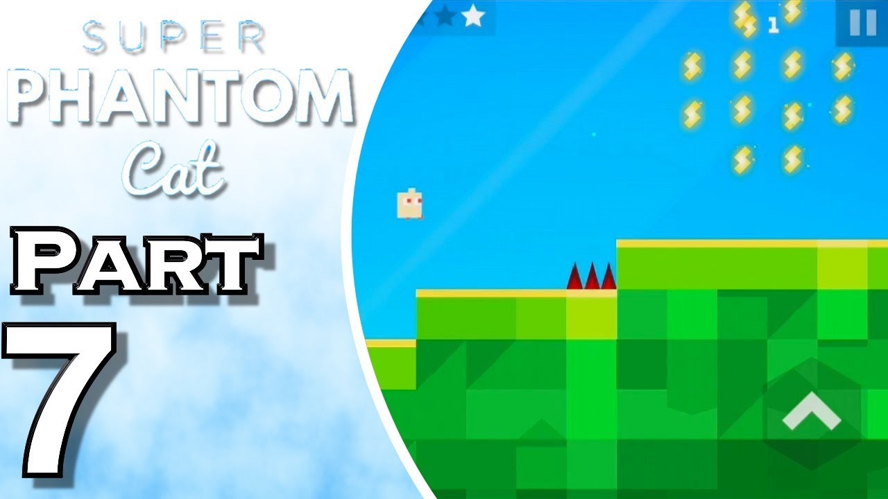 Let's Play Super Phantom Cat iOS (Gameplay + Walkthrough) Part 7 - Iceworld