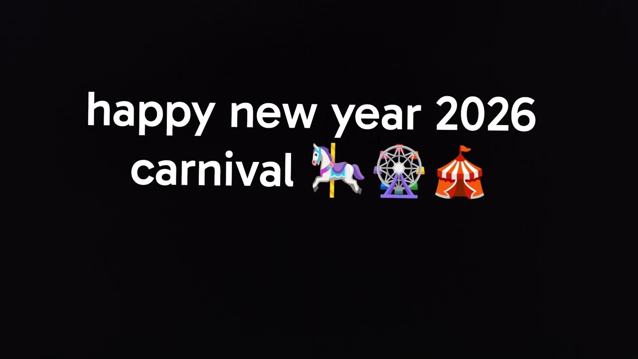 Happy new year 2026
