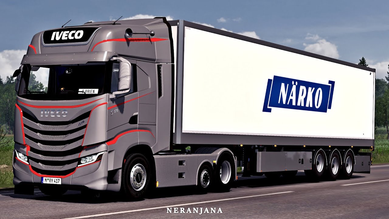 Iveco S Way v2.5 | Euro Truck Simulator 2 Mod [1.37]