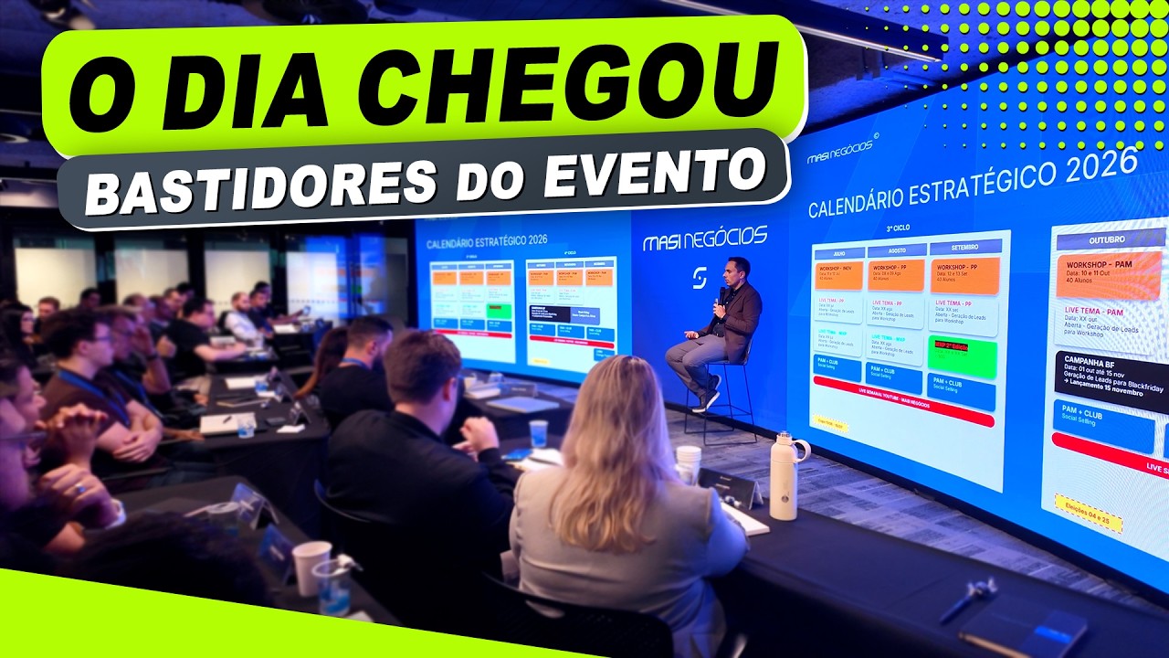 Os Bastidores da Preparação de um Grande Evento #macmasi #masinegocios