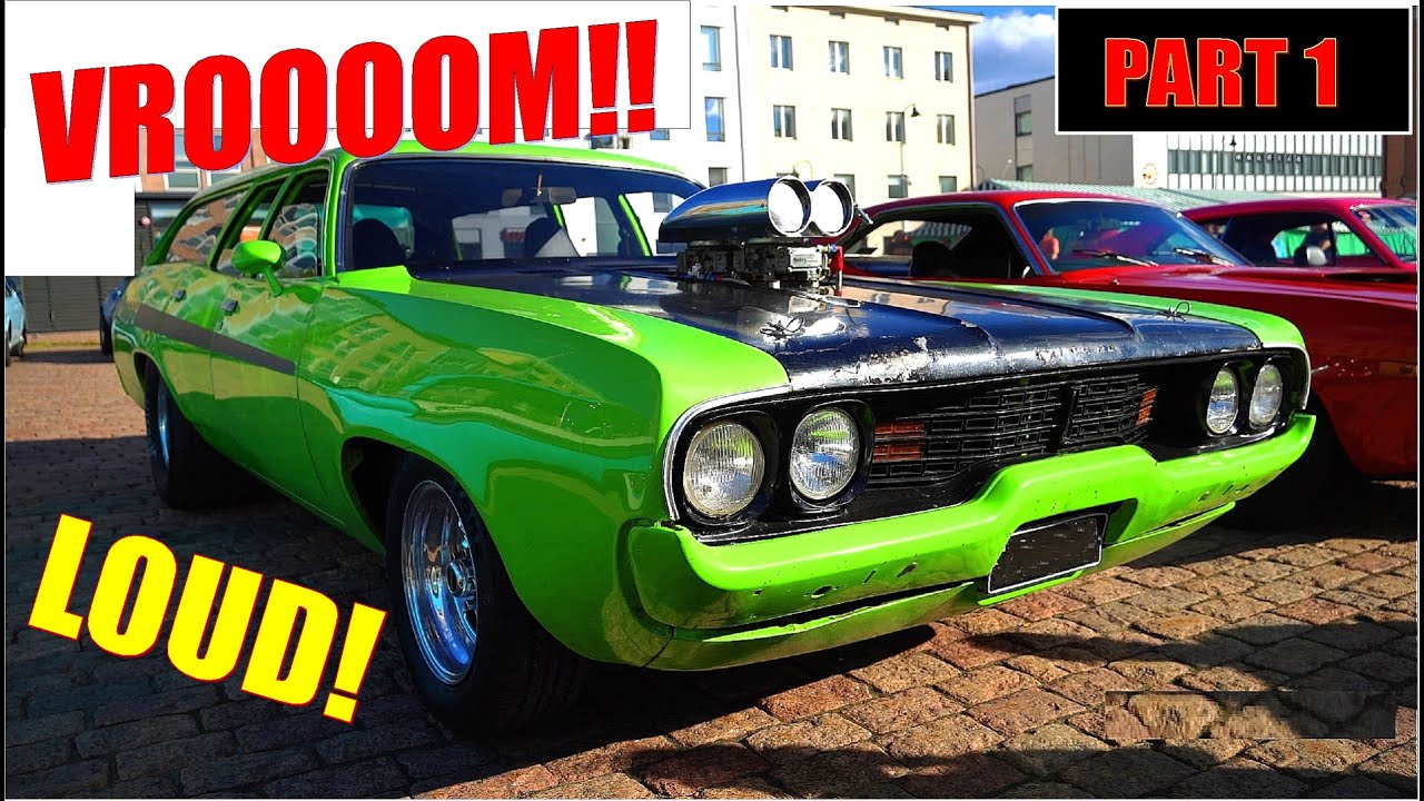 Incredible AMERICAN MUSCLE CAR Showdown!! - Loud V8 Sounds