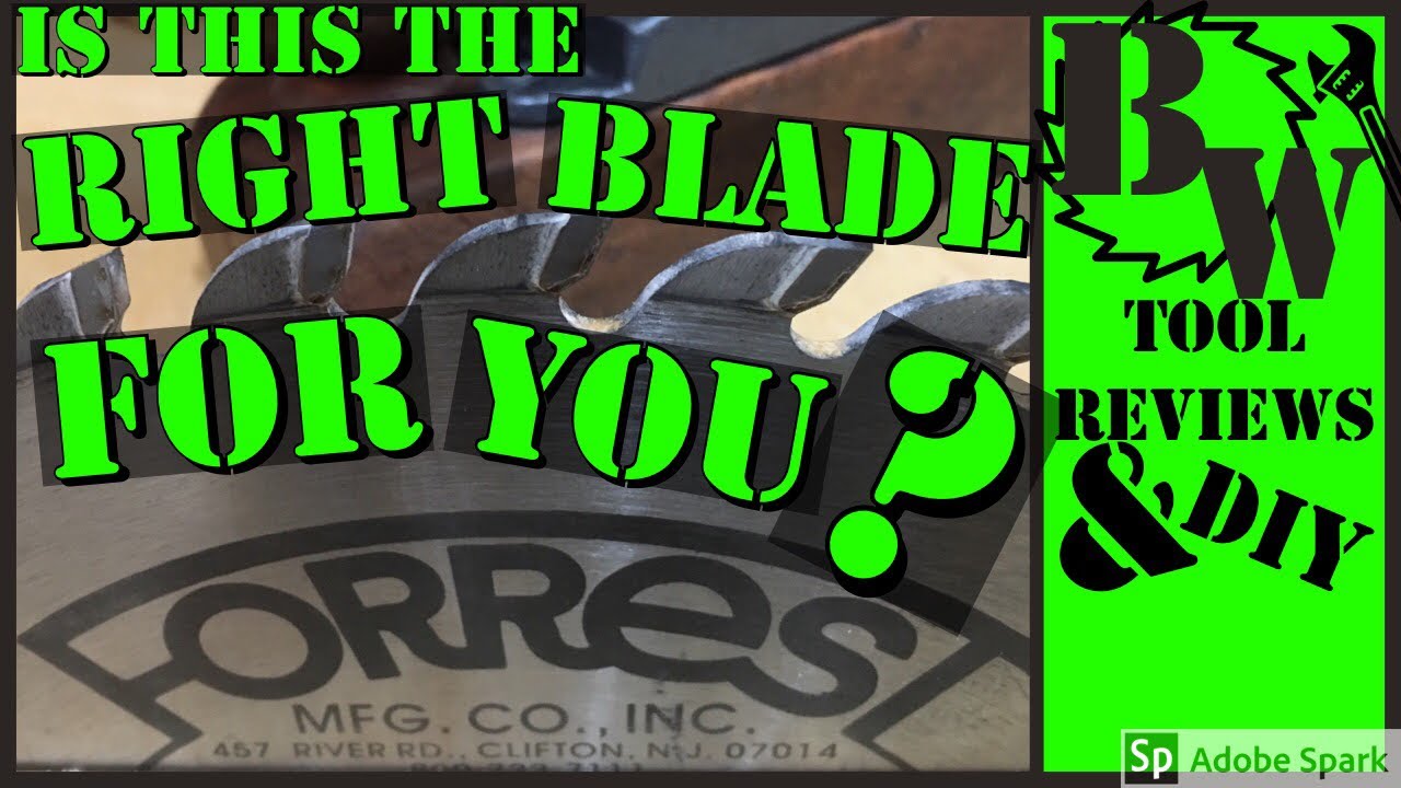 Forrest Woodworker II REVIEW /|\ Test Rips & Crosscuts!