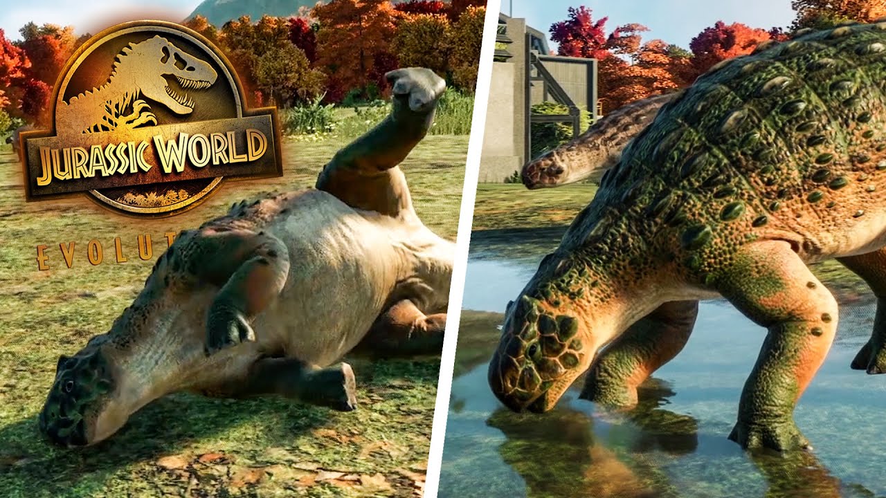 MINMI - ALL NEW & UNIQUE ANIMATIONS! Early Cretaceous Pack! - Jurassic World Evolution 2