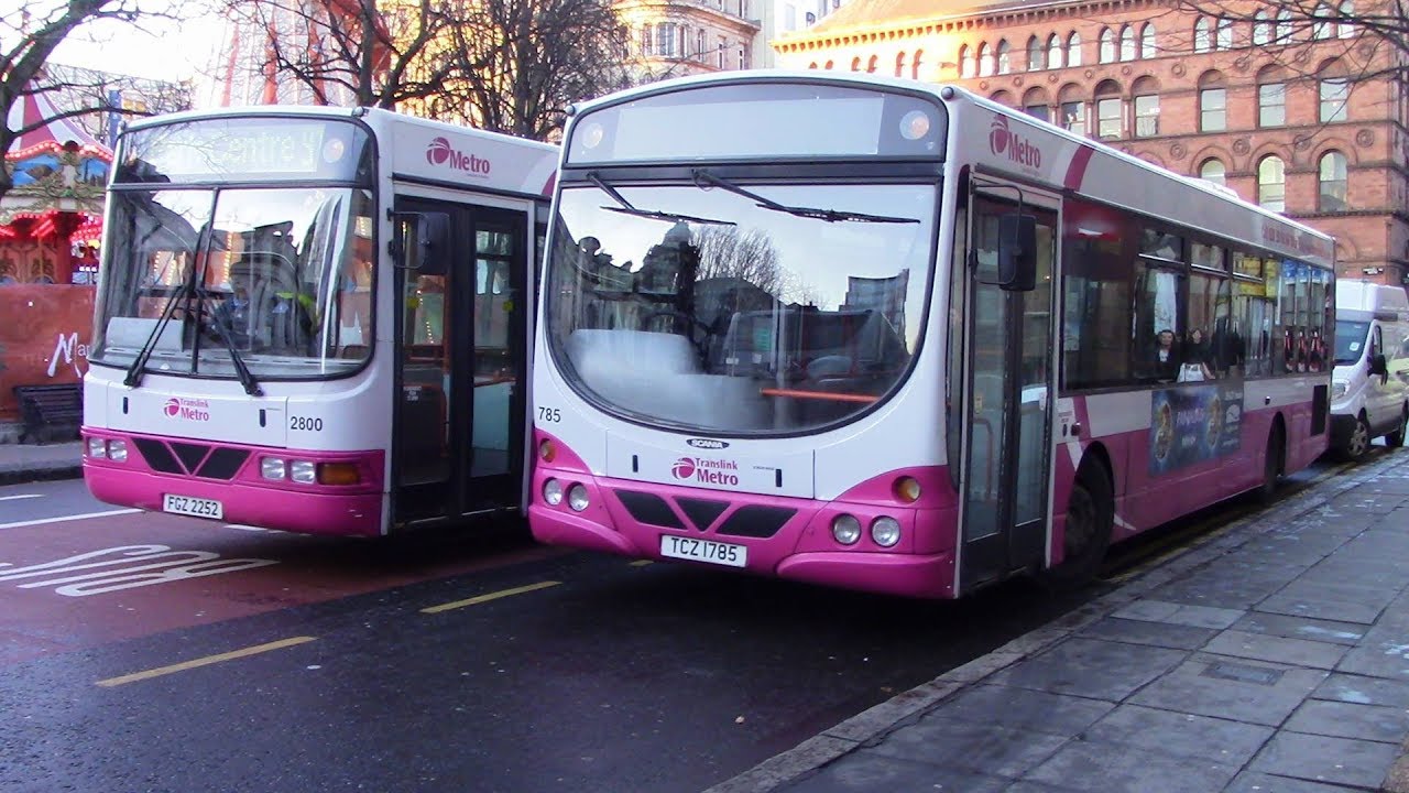Buses in Belfast December 2017