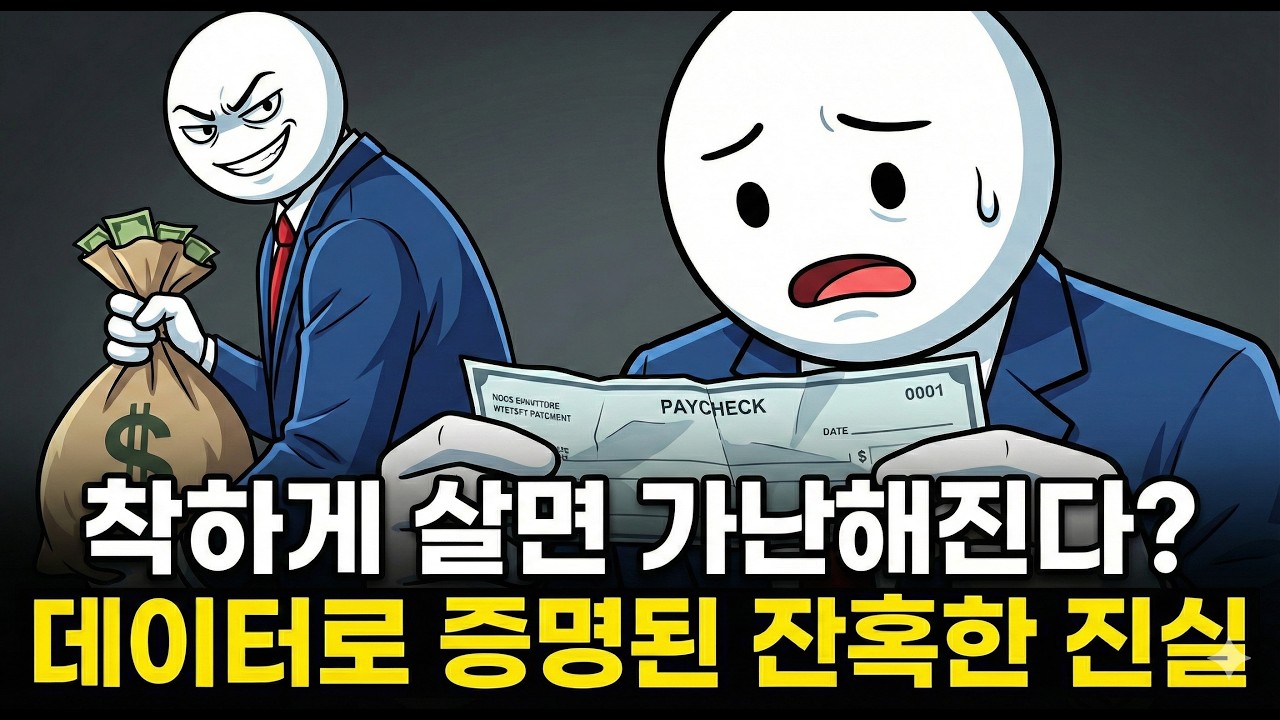 착함과 가난의 상관관계: 데이터가 말하는 잔인한 진실