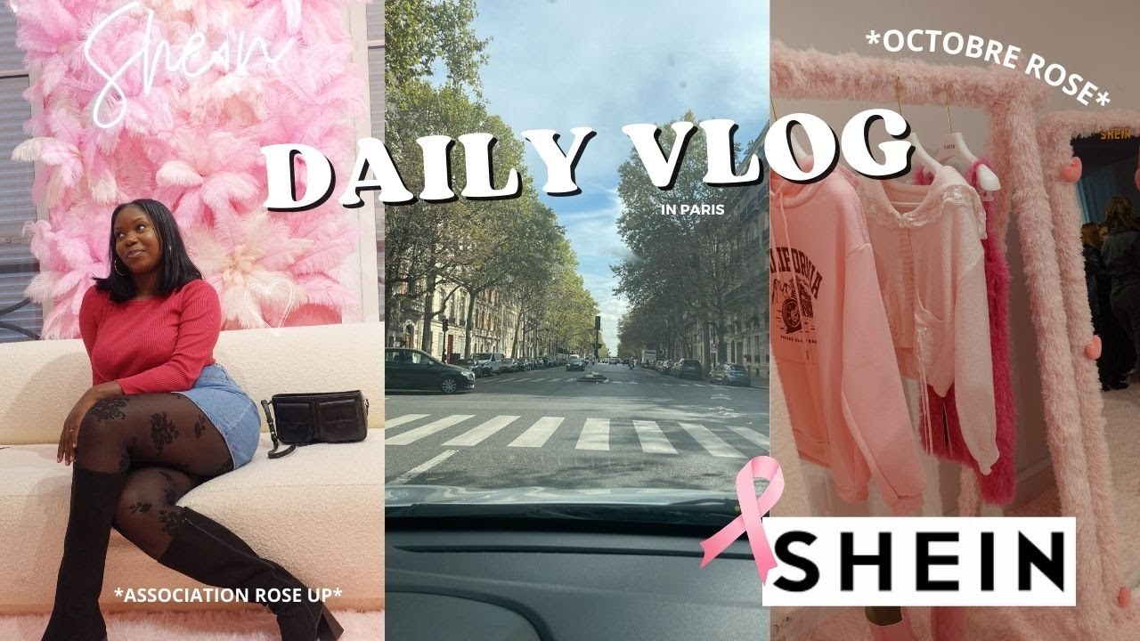 SHEIN M'INVITE À UN EVENT PRIVÉ  x  OCTOBRE ROSE 🎀