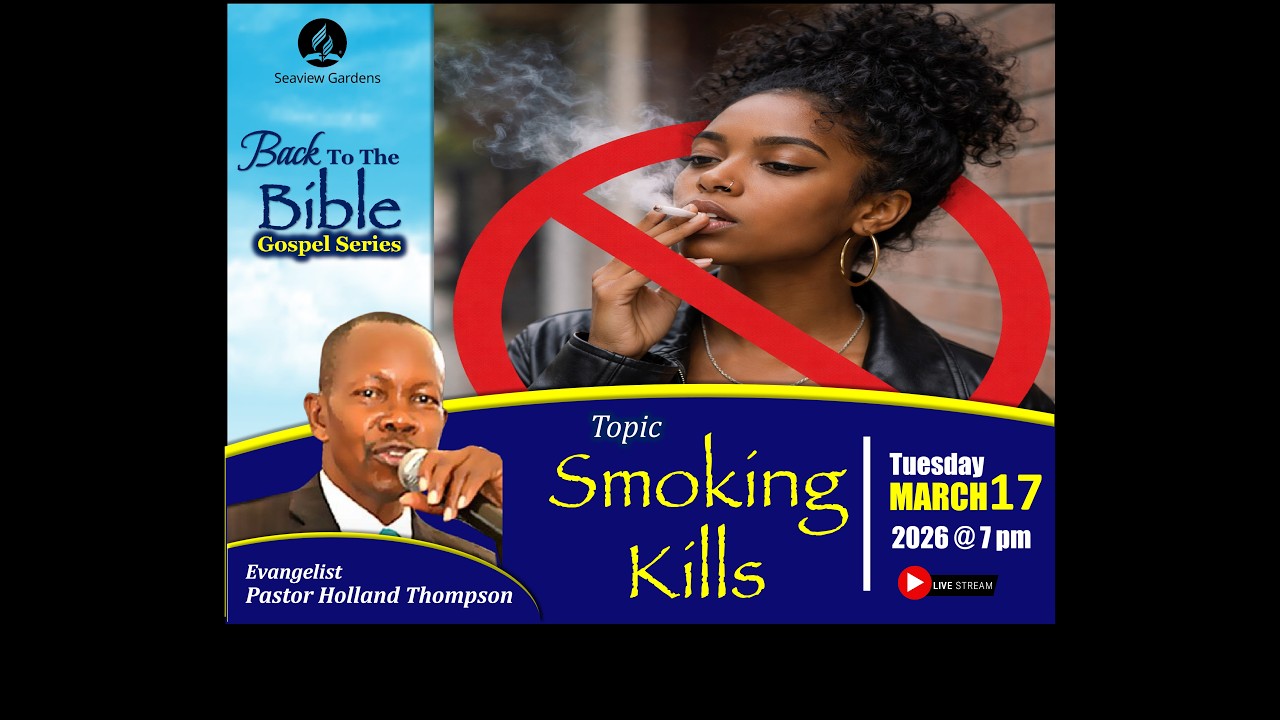 Seaview Gardens Back to the Bible Gospel Series March 17 2026