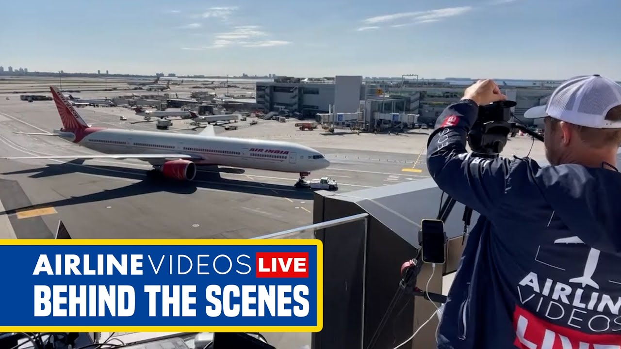 🔴LIVE Behind-the-Scenes with the Plane Jockeys in Action at JFK!