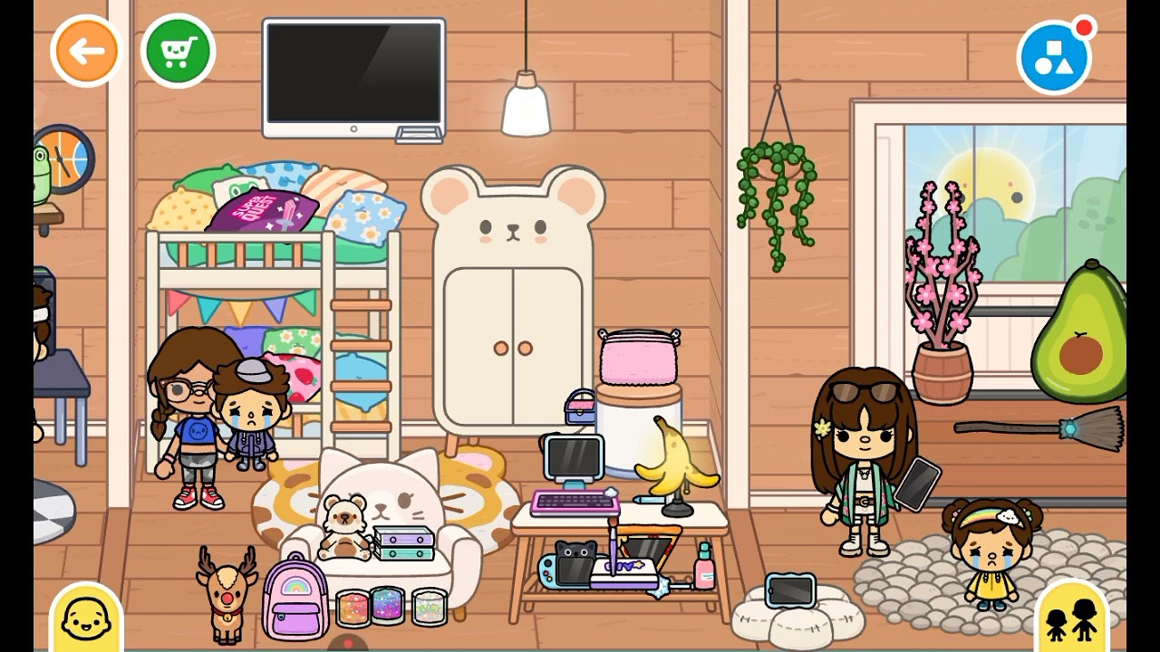 Toca boca part 16 deprem  oluyor