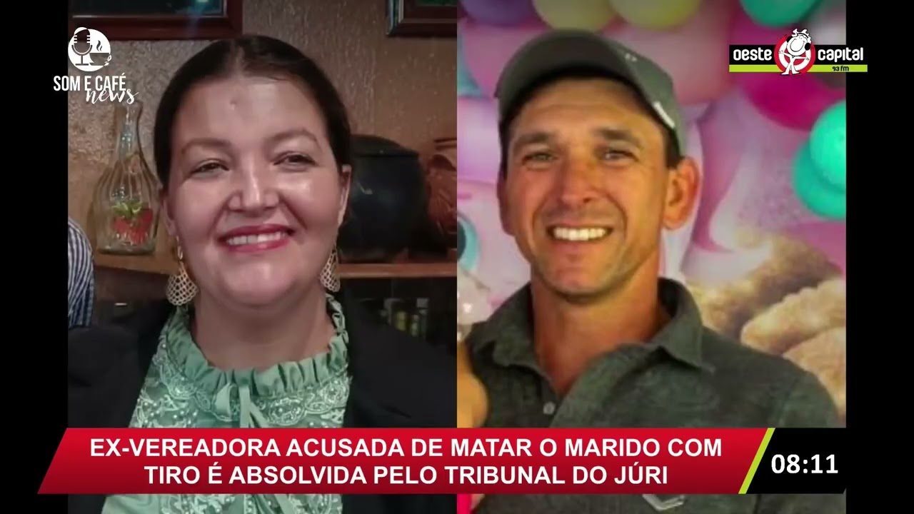 ⚖️ EX-VEREADORA ACUSADA DE MATAR O MARIDO COM TIRO É ABSOLVIDA PELO TRIBUNAL DO JÚRI