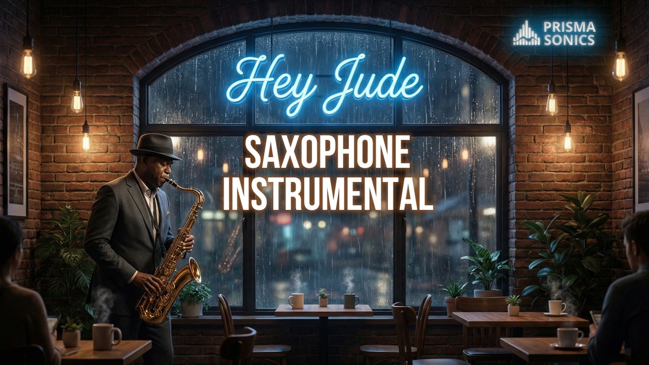 Late-Night Neo-Soul Saxophone | Hey Jude