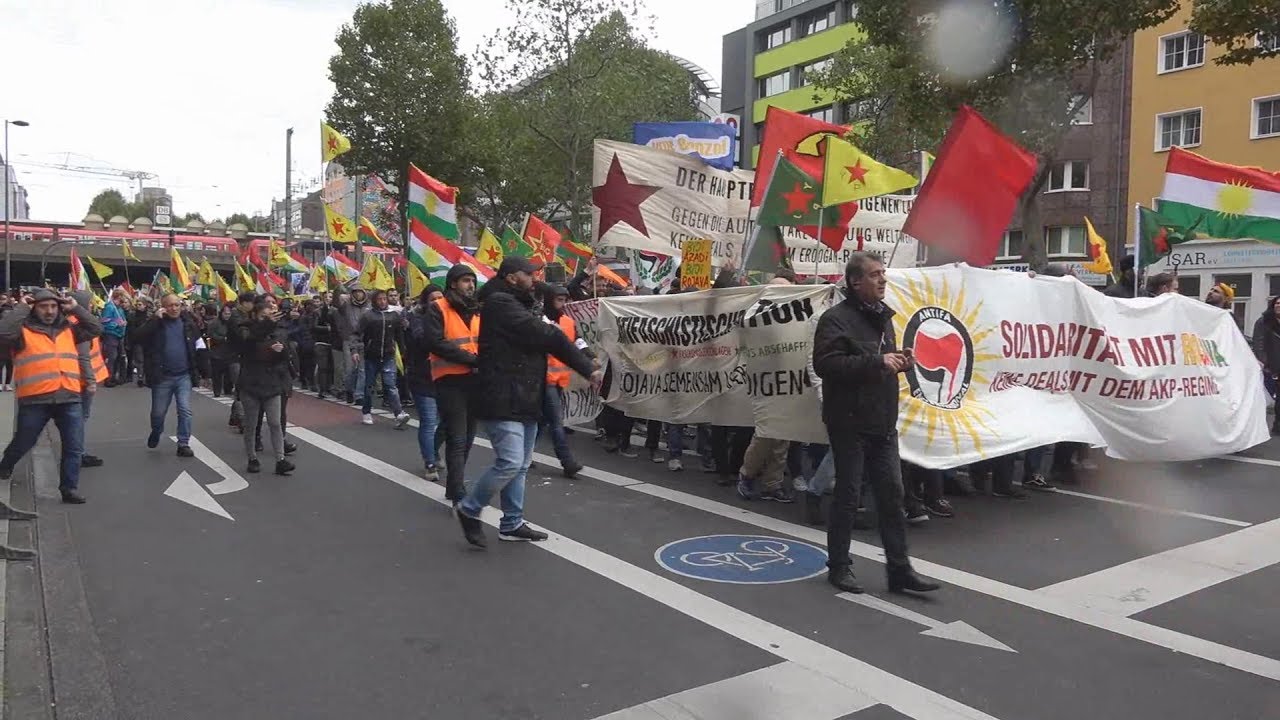 Kurden-Demos - SEK im Einsatz in Köln am 19.10.19