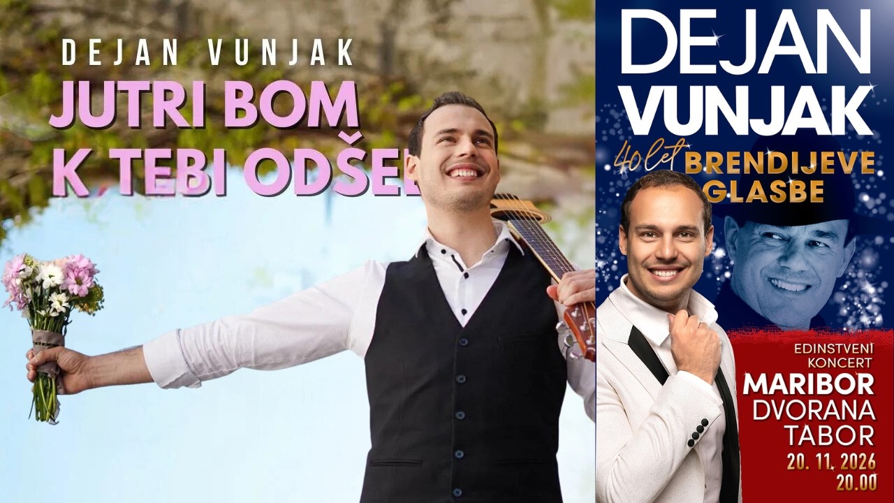 DEJAN VUNJAK - JUTRI BOM K TEBI OD&Scaron;EL (Official video)
