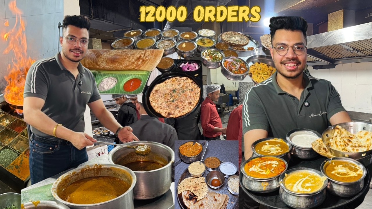 24 घंटे Open Punjab's Most Successful Highway Dhaba😍| Street Food India