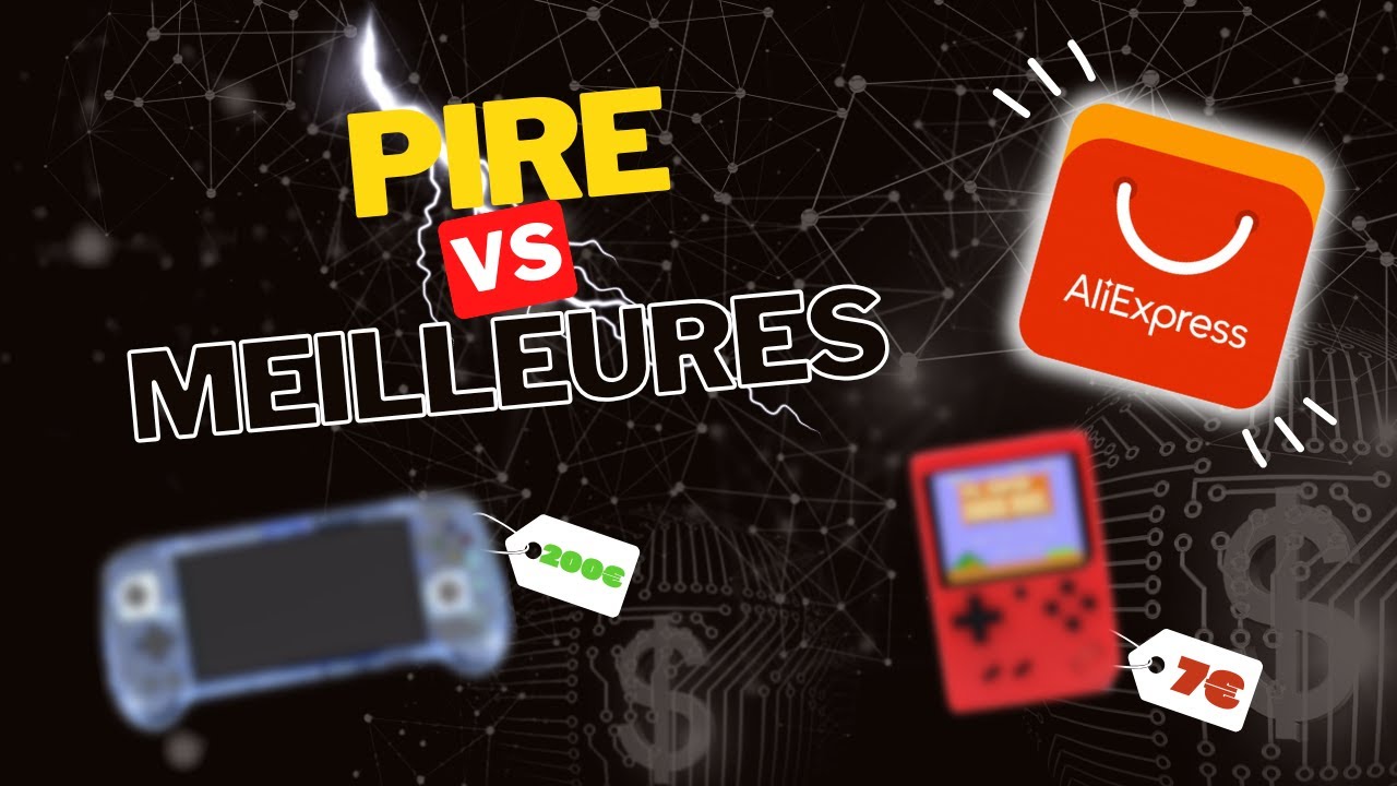 J'achète les PIRES et les MEILLEURES consoles retrogaming sur aliexpress (il y a des pépites)