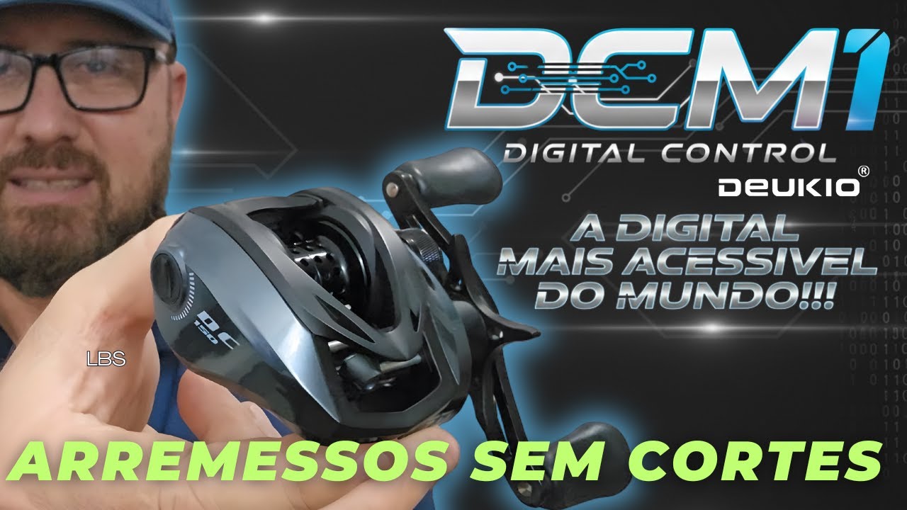 Carretilha DEUKIO DCM1 Digital é boa? ARREMESSOS