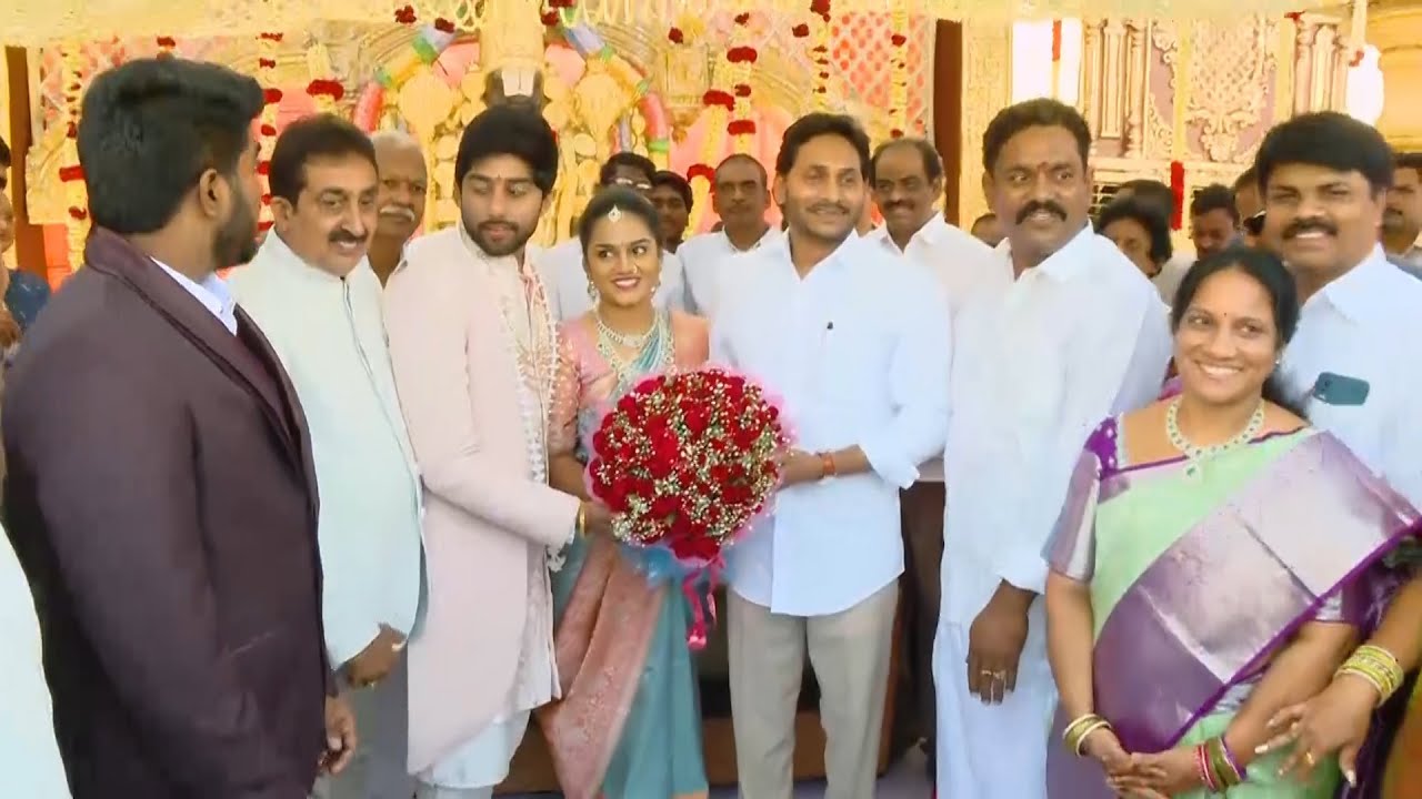 CM YS Jagan Attends MLA Mudunuri Prasada Raju Daughter's Marriage in West Godavari || Bezawada Media