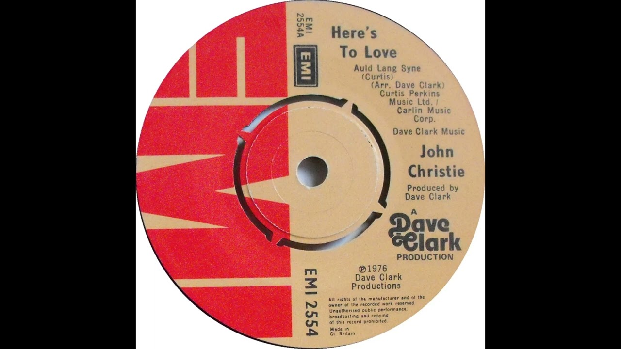 UK New Entry 1976 (322) John Christie - Here's To Love [Auld Lang Syne]