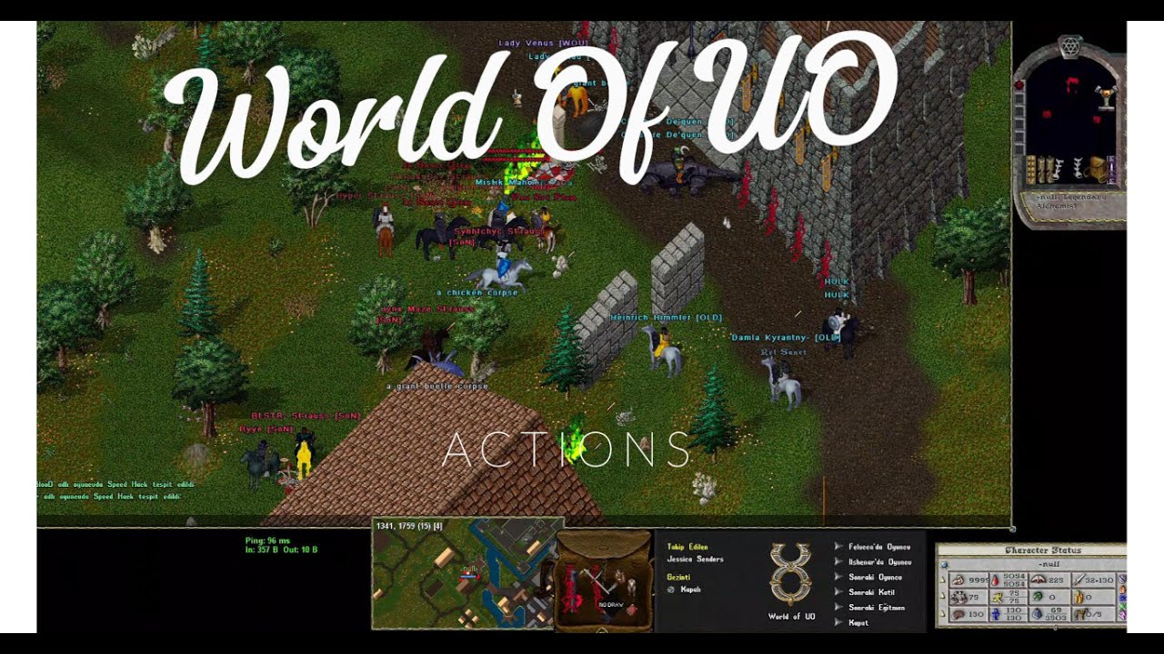 World Of Uo   2025 - Shorts Actions / Admin Pov / Ultima Online