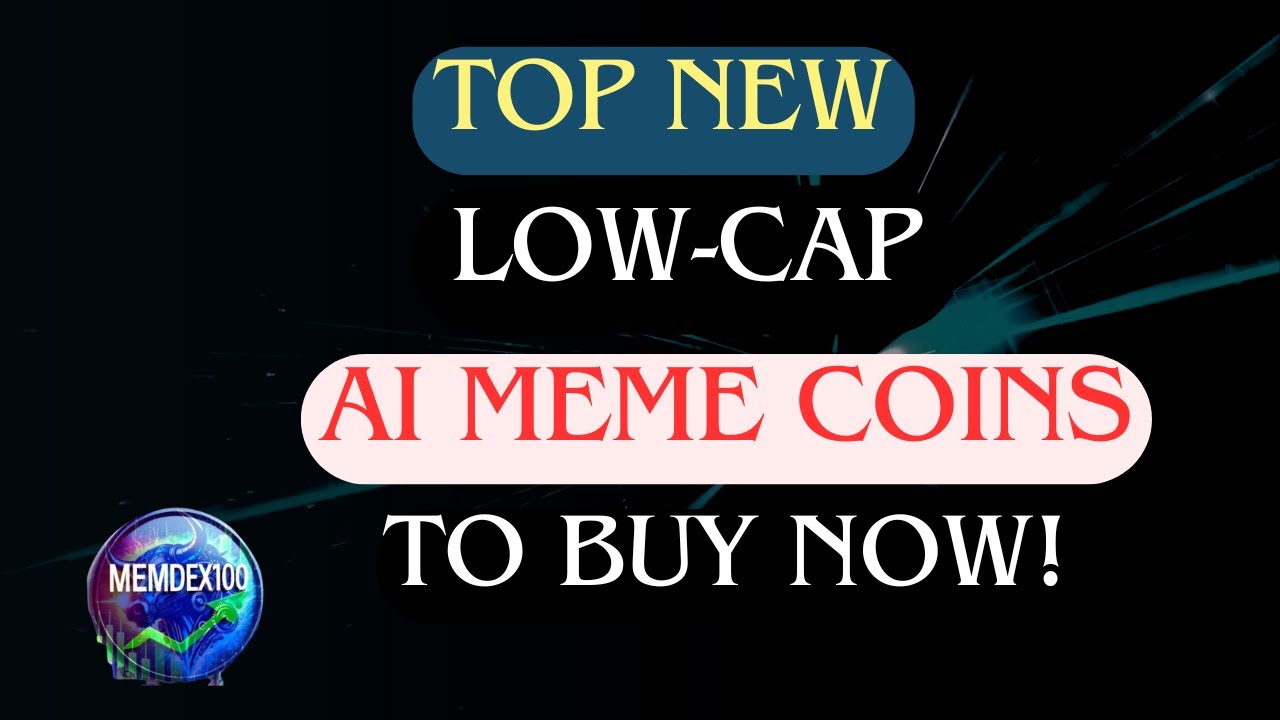 THE TOP NEW AI MEME COINS WITH LOW MARKET CAP TO BUY NOW🚀