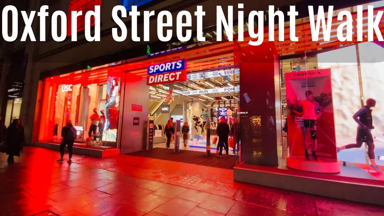 London Night Walk : Oxford Street Night Walk (March, 2023)